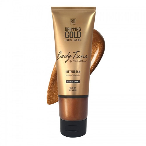 SOSU Dripping Gold Body Tune Instant Tan Shimmer